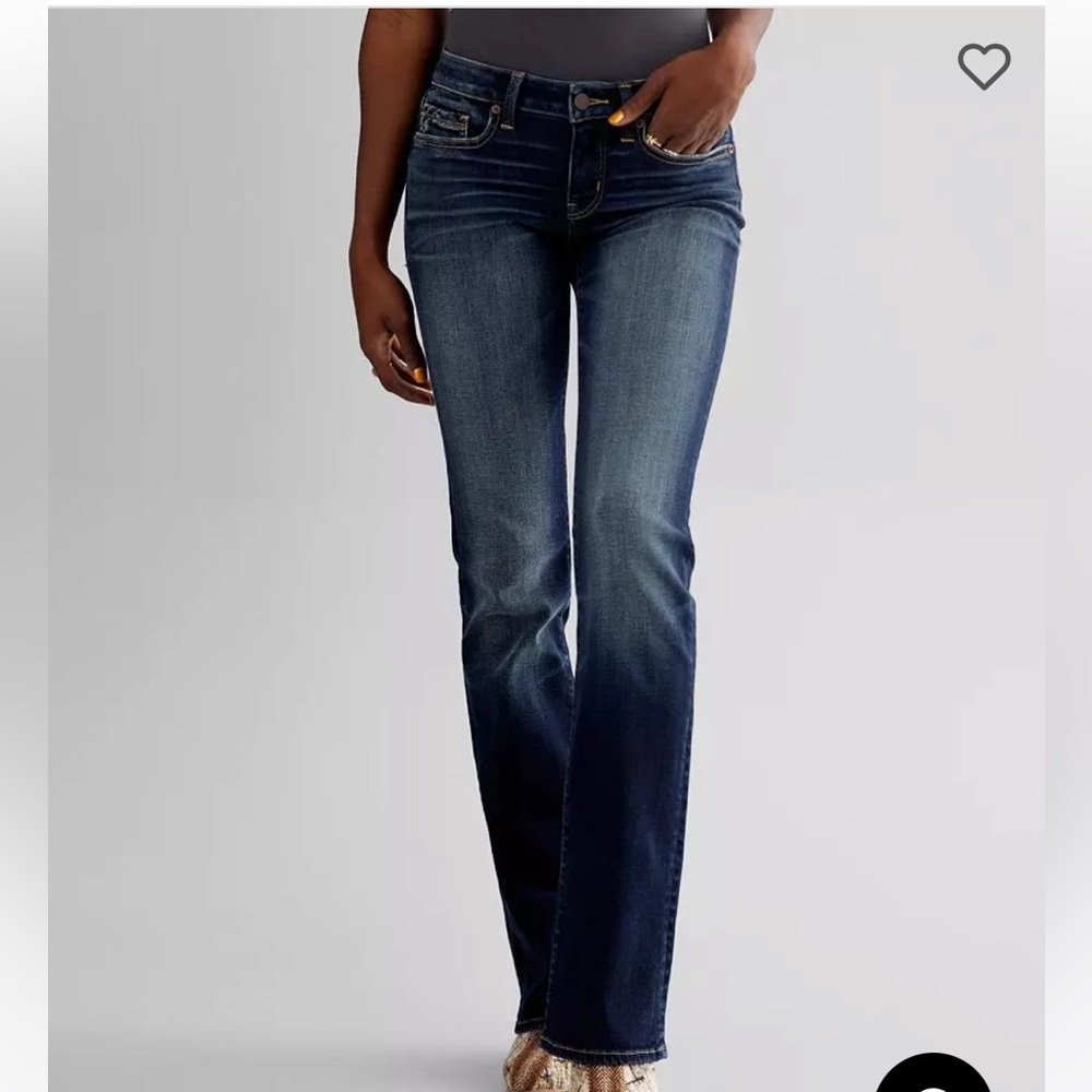 Buckle black jeans